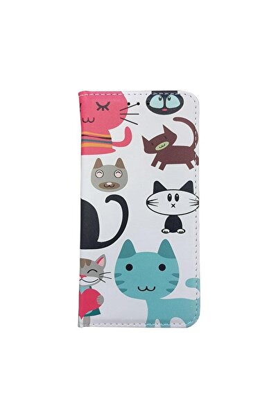 Atlas Калъф за HUAWEI P20 Lite - Декоративна книга (Котки)