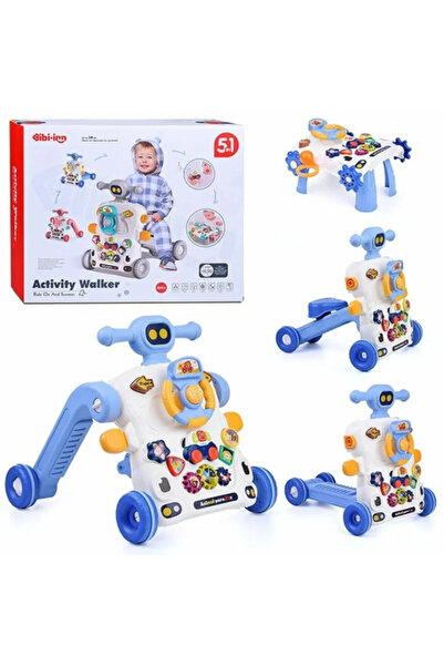 WePro Store 5-в-1 проходилка и детска проходилка, тротинетка, център за дейно...