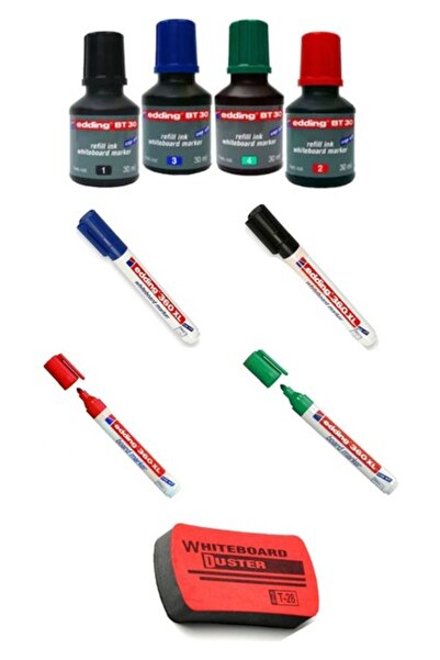 Edding Glance 360 Xl Tahta Kalemi ve Mürekkep Seti