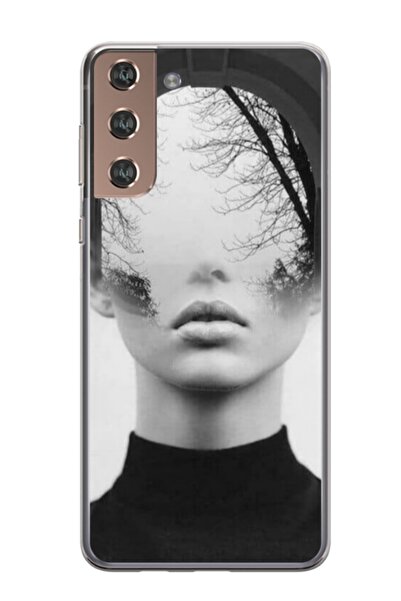 Atlas Husa personalizata tip carcasa Samsung Galaxy S22, Abstract Lady, , S1D...