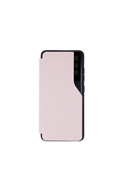 Atlas Husa pentru SAMSUNG Galaxy A02s - Leather View Case (Roz)