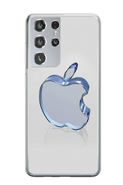 Atlas Εξατομικευμένη θήκη τύπου Samsung Galaxy S23 Ultra, λογότυπο Apple, , S...