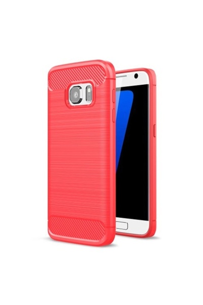 Atlas Θήκη HUAWEI P9 Lite Mini - Carbon (Κόκκινο) Forcell