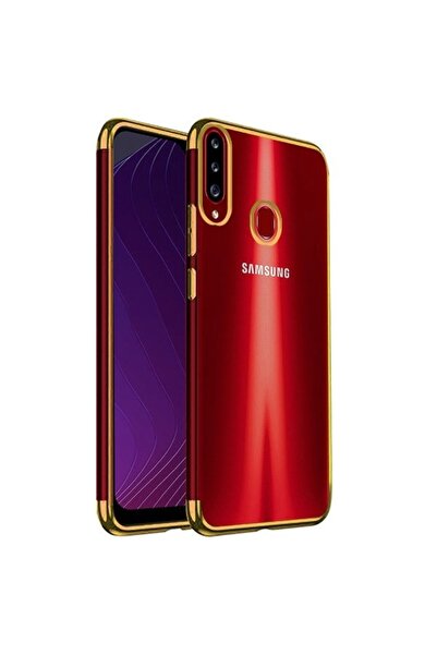 Atlas Husa SAMSUNG Galaxy A20s - Πολυτελής λεπτή γυαλιστερή TSS, χρυσή