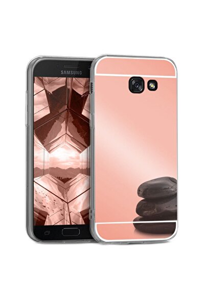 Atlas Θήκη SAMSUNG Galaxy A3 2017 - Luxury Mirror TSS, ροζ-χρυσό