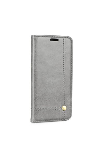 Atlas Husa Pentru APPLE iPhone X - Leather Prestige TSS, Gri