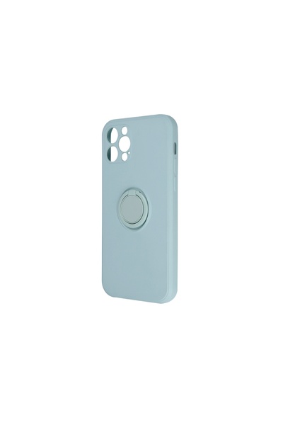 Atlas Husa pentru APPLE iPhone 13 - Ring Silicon Cover (Menta)