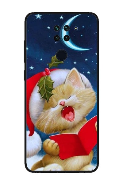 Atlas Husa personalizata tip carcasa Xiaomi Redmi Note 9T 5G, Christmas Cat, ...