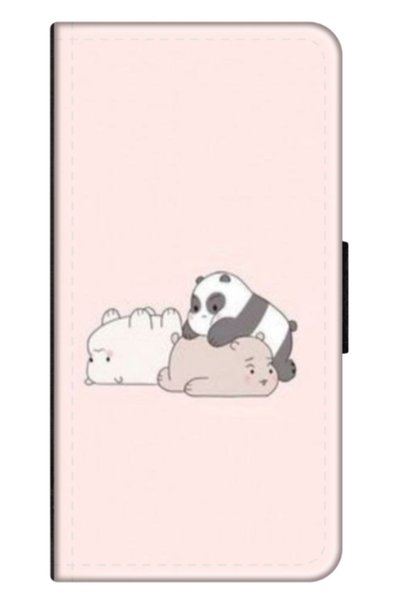 Atlas Εξατομικευμένη θήκη βιβλίου για Samsung Galaxy A14, μοντέλο Bears 3, πο...