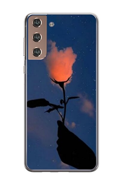 Atlas Husa personalizata tip carcasa Samsung Galaxy S21 Plus, Sky Flower, , S...