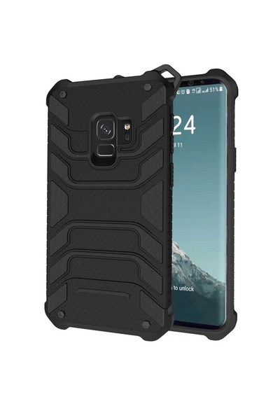 Atlas Husa SAMSUNG Galaxy S9 - Spider Armor (Negru)