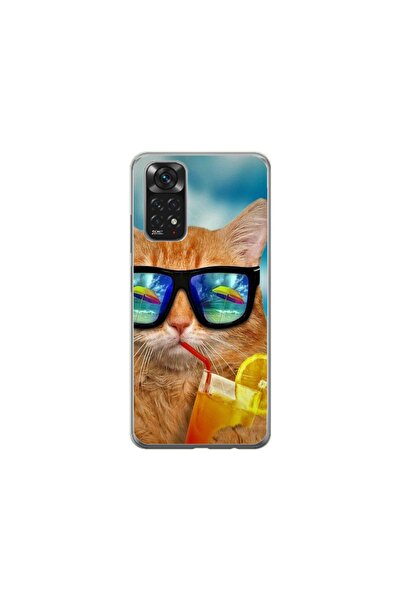 Atlas Husa personalizata tip carcasa Xiaomi Redmi Note 11, Cool Cat, , S1D1M0031