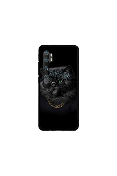 Atlas Husa personalizata tip carcasa Xiaomi Mi Note 10 Pro, Black Cat 4, , S1...