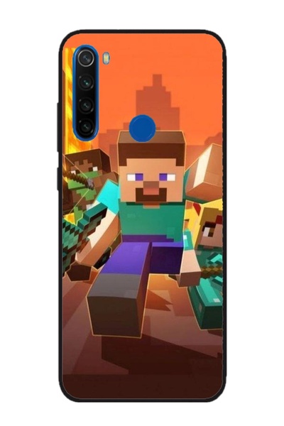 Atlas Персонализиран калъф тип Xiaomi Redmi Note 8T, Minecraft 1, , S1D1M0125
