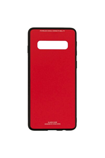 Atlas Θήκη για SAMSUNG Galaxy S10 Plus - Πολυτελές γυαλί TSS, κόκκινο