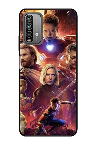 Atlas Husa personalizata tip carcasa Xiaomi Redmi Note 9 Pro Max, Avengers In...