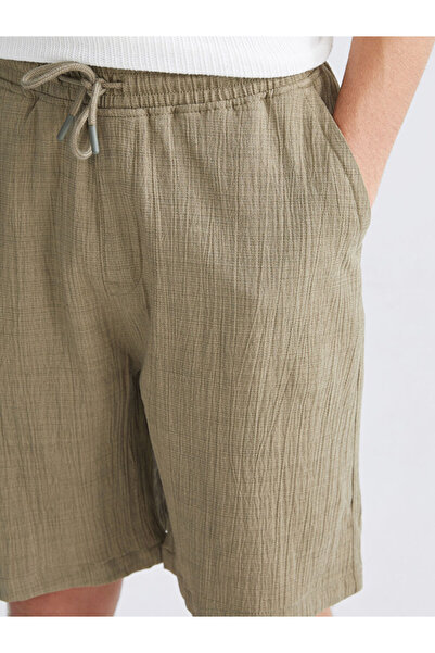 LC Waikiki Ανδρικό σορτς χακί άνετο και άνετο