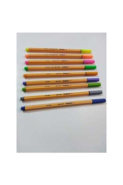 Stabilo Point 88 Fine 0.4 Set of 9 1