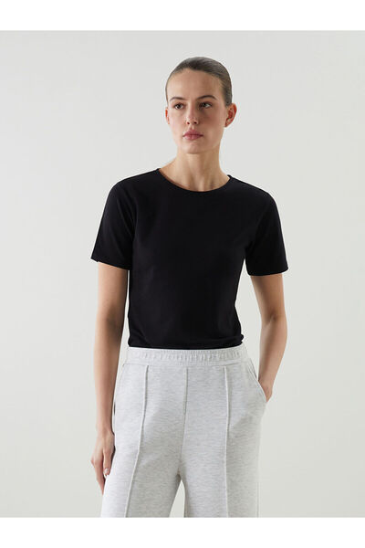 LC Waikiki Дамска тениска с кръгла яка