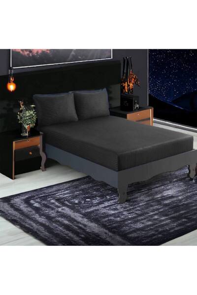 GİNETEKS Double Satin Bed Sheet Set