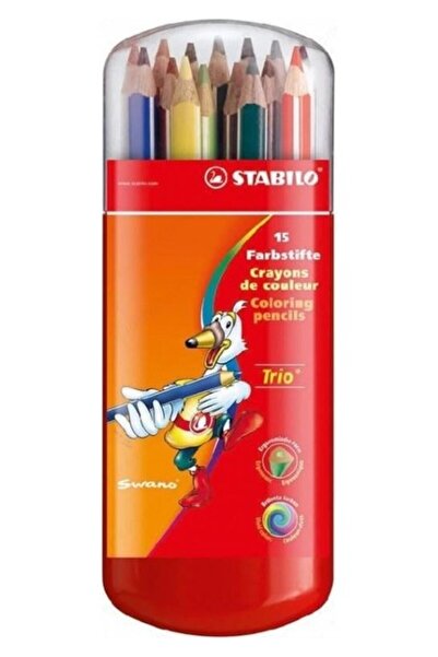 Stabilo Kuruboya Trio Kalın 15 Li 203/11-15 Zebrui