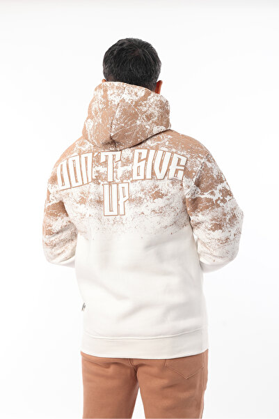 Rodrigo Φούτερ Unisex Half Oversize από βαμβακερό μαλακό φλις με κουκούλα και τσέπη καγκουρό με στάμπα