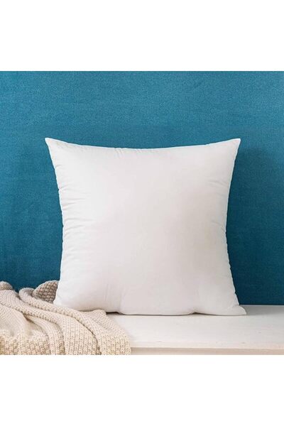 Pratic Home 1 Adet (35x35-40x40-43X43-65x65-75x75cm) %100 Boncuk Silikonlu Kare Kırlent İç Yastık Minder