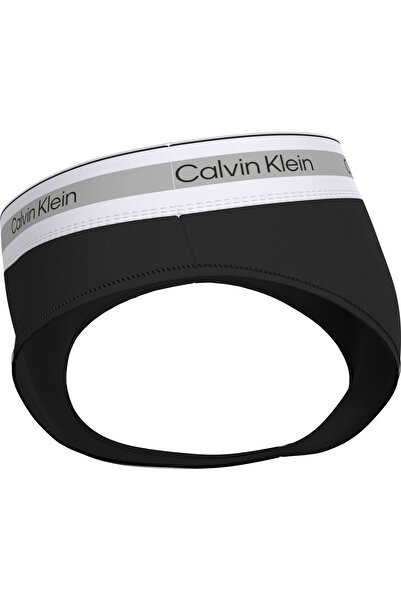 Calvin Klein Kadın Marka Logolu Elastik Bel Bantlı Siyah Külot LV00QF8522 UB1