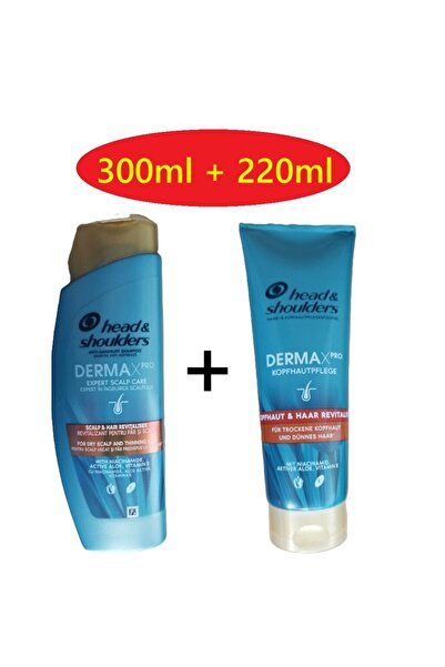 Head&Shoulders Set revitalizant Head & Shoulders DermaX Pro, sampon 300 ml + balsam 220 ml