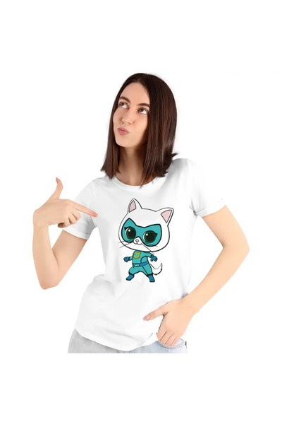 OEM Tricou Femei Super Pisicute Bitsy SuperKitties