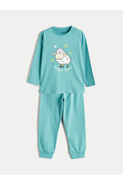 LC Waikiki New Season Printed Boys' Pajama Set