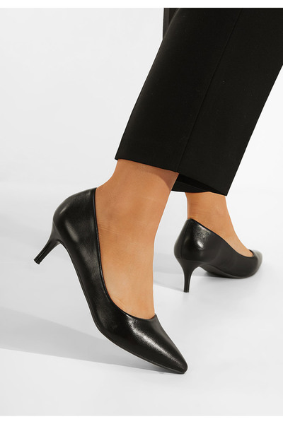 B T Shoes Γόβες χαμηλέσ Modena μαύρα