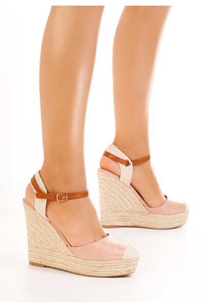 B T Shoes Καλοκαιρινές Πλατφόρμες Benisa V2 ροζ