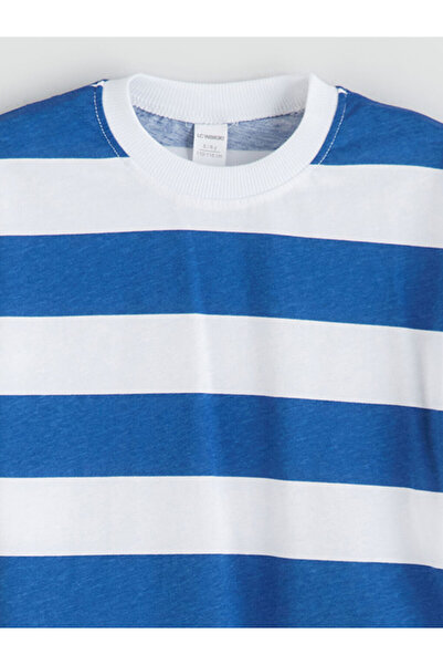 LC Waikiki Quality Parts from Celebi Store |   Crew Neck Striped Boy's T-Shirt