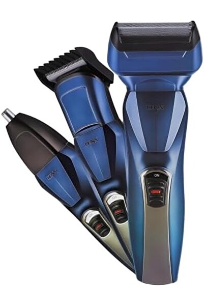 Denx 3-in-1 Hair Trimmer for Men, Beard Trimmer, Nose Hair Trimmer, Face & Body Grooming Kit, Waterp