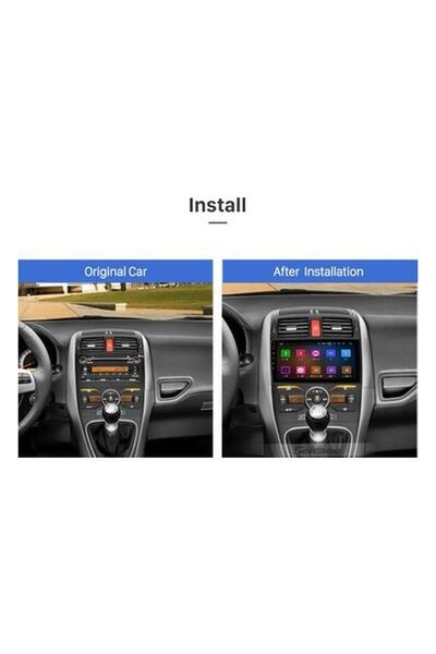 AVGO Toyota Aurıs 2011+ Multimedya Navigasyon Usb Kamera Carplayer 6 Ram