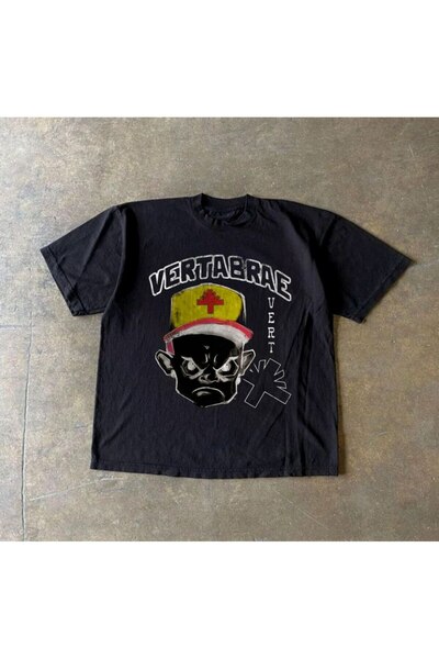 StartMore أسود للجنسين مقاس كبير Dtf