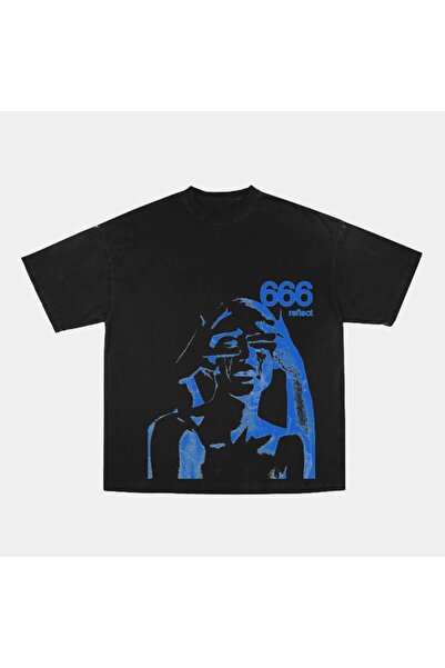 StartMore Black Unisex Oversize Dtf