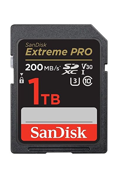 SanDisk 1 TB Extreme Pro SD UHS I Card for 4K Video for DSLR and Mirrorless Cameras
