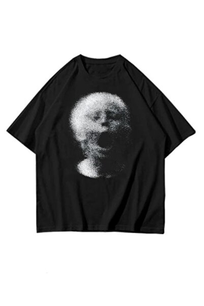 StartMore أسود للجنسين مقاس كبير Dtf