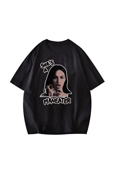 StartMore أسود للجنسين مقاس كبير Dtf