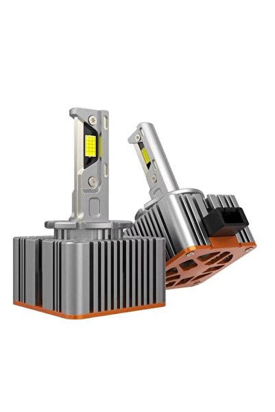 BZRSH Set 2 becuri auto LED D1S cu conversie xenon, Canbus, 120W 21000LM 6000K,