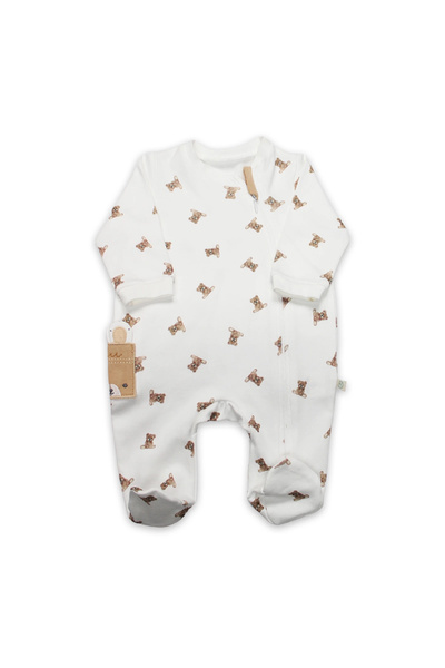 Bistyle I Am so Bear Baby Romper 15104 Beige Ecru