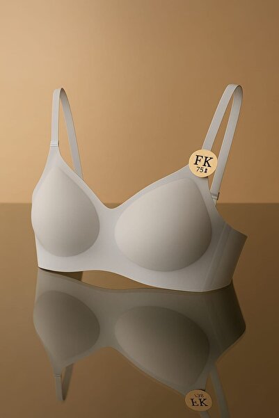 F.K Gray Laser Cut Unlined Seamless Luxury Women's Bra – Non-Marking and Comfortable