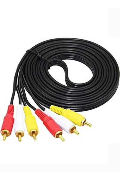 Taimi كابل RCA لتطبيقات الصوت والفيديو بطول 10 أمتار