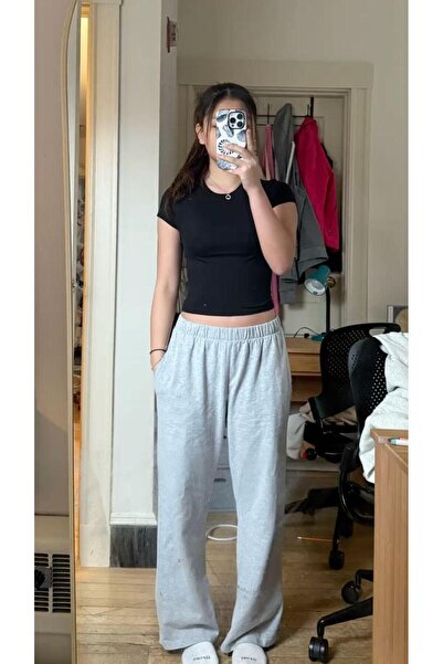 berfmoda بنطلون واسع الساق من الجيرسيه، مقاس كبير، من الموسم الجديد