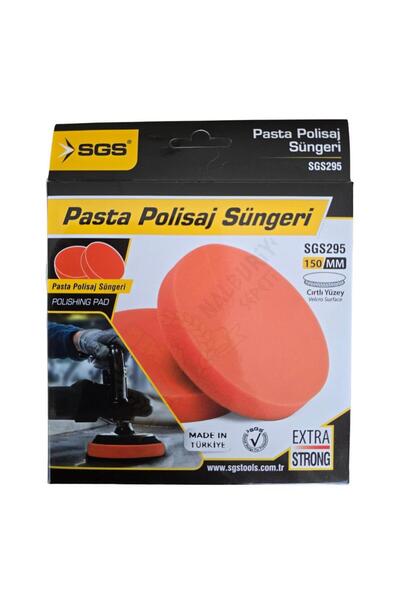 SGS Cırtlı Polisaj Süngeri - 150 mm. - 1 Adet