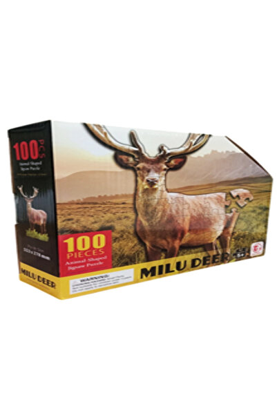 Family Center مجموعة ألغاز ميلو على شكل غزال 100 قطعة 22-88656