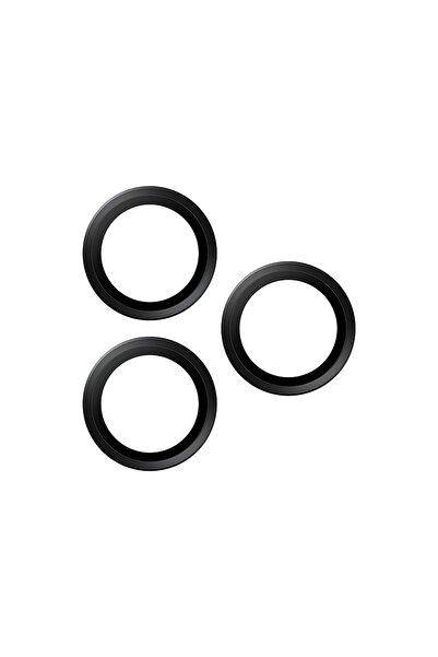 Panzer Glass واقي عدسة كاميرا هوبس للآيفون 17 برو و17 برو ماكس - أسود