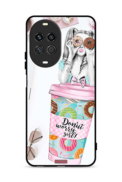 Tolwak غطاء حماية لهاتف هواوي نوفا 14 برو 5G، فتاة دونات ووري